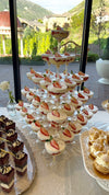 Champagne Glass Tower