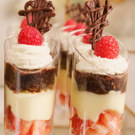 Brownie, Berries, & Krehm
